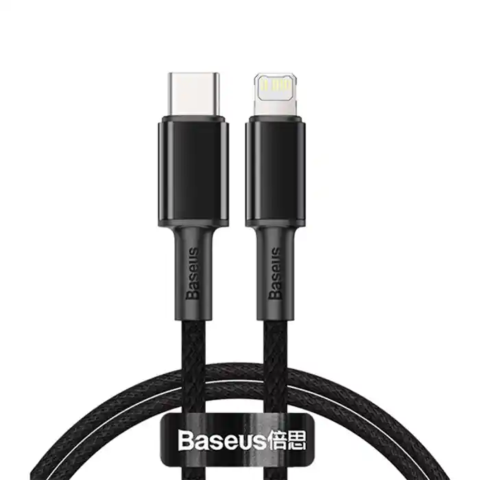 Baseus 20W High Density Braided Fast Charging Type-C to Lighting Data Cable